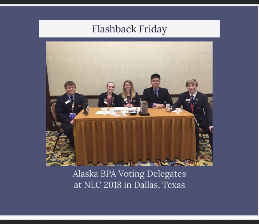 AlaskaBPA's tweet photo. #AlaskaBPA
#AlaskaBPASLC2022
#BPA365
#FlashbackFriday https://t.co/5Hvd7vcfeL