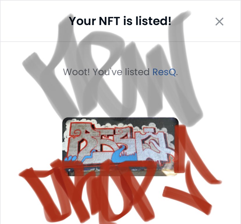 rescueldn's tweet photo. It’s Time for another 1 of 1 drop from my personal artwork all on the #polygon network as gas fees are a killer😩This ones something different that I really enjoyed painting. 
I hope you like it!!!

 Like &amp; Retweet if you can ❤️🤞🏾
https://t.co/UjkQxoAJzj

#NFT #NFTS #NFTartist https://t.co/Qq4EarJgvJ