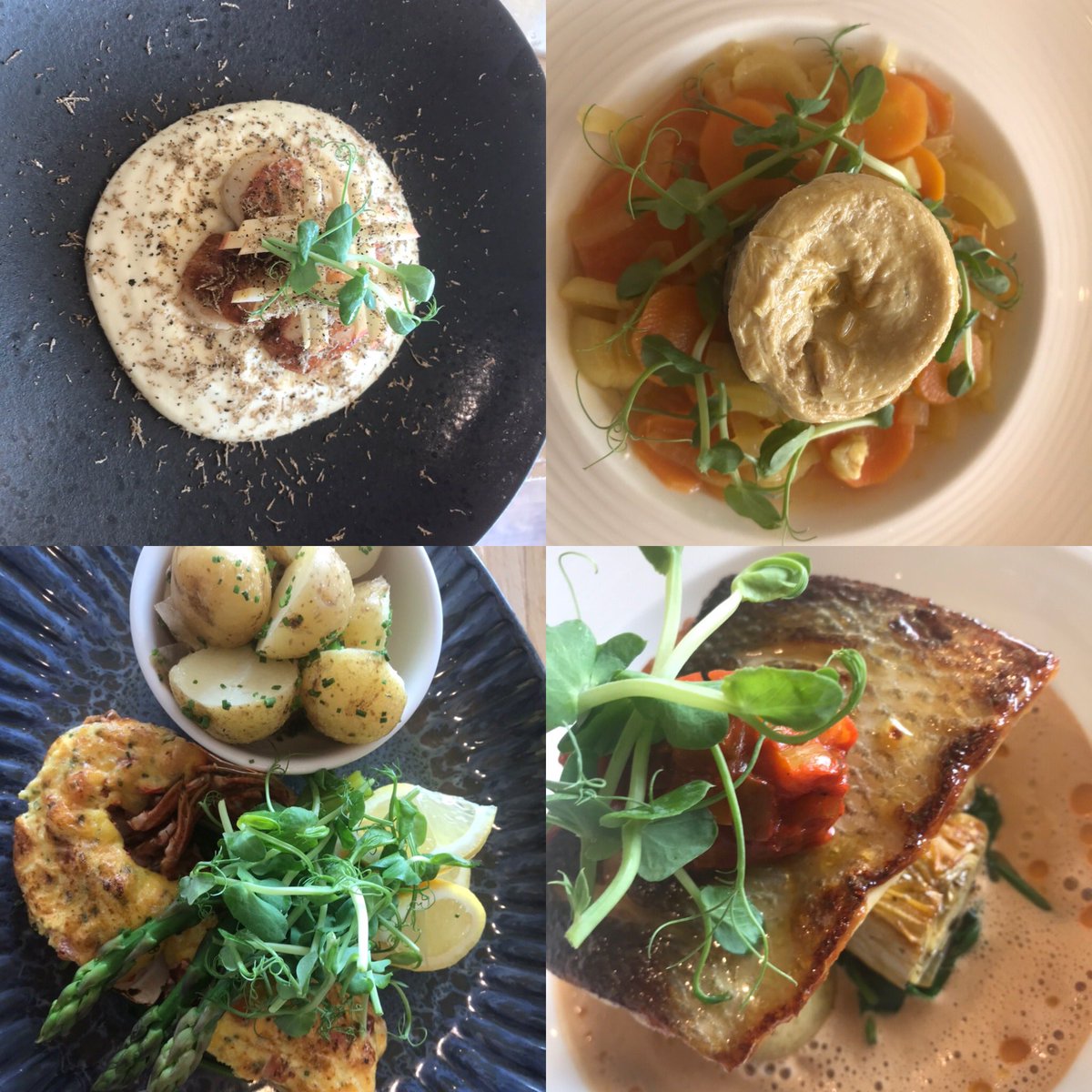 I so love eating fish with a view of the bay. Here on Jersey nobody does it better than Mark and Magda Jordan. <a href="/_markjordan/">Mark Jordan</a> <a href="/_780180/">MarkJordan@theBeach</a>