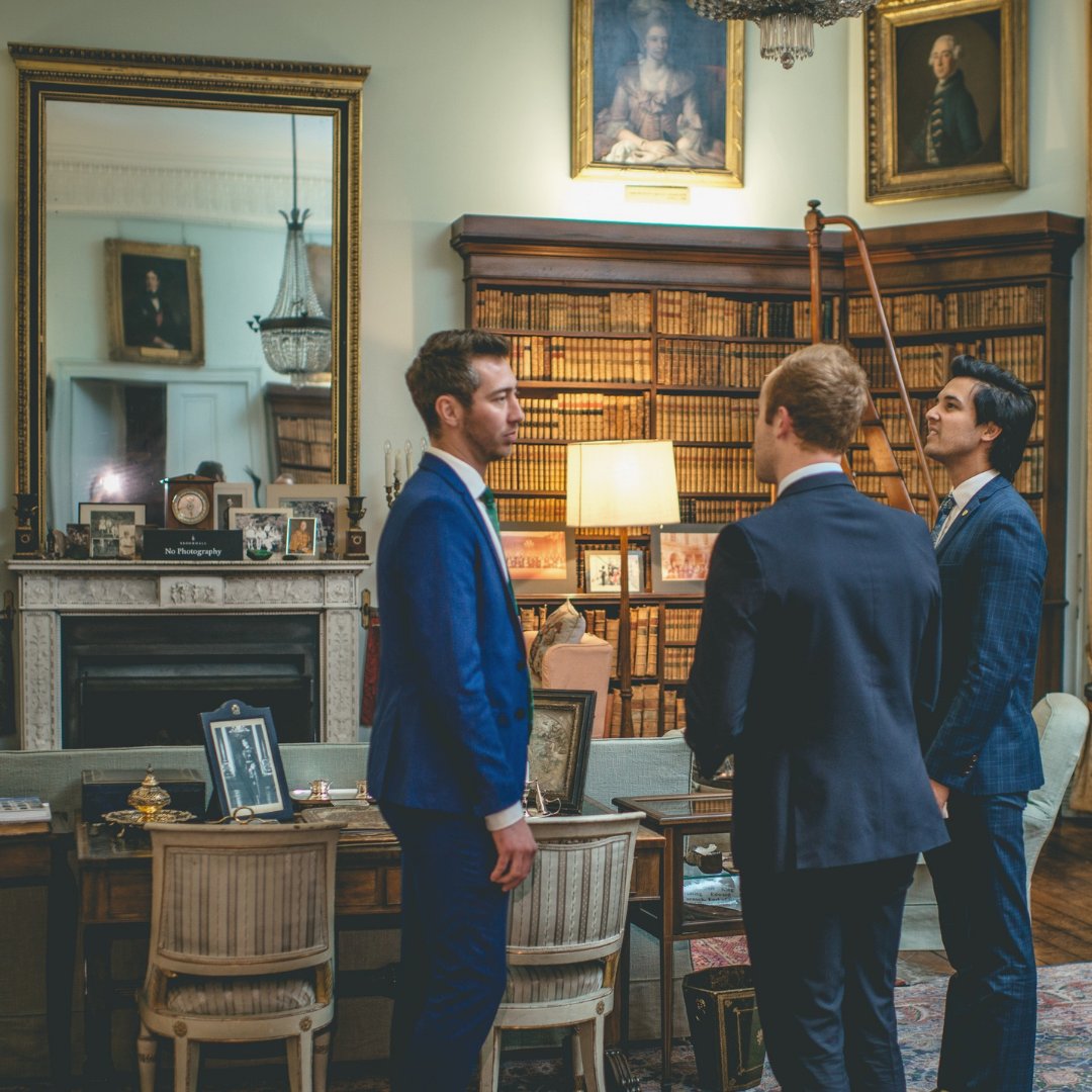 BroomhallHouse's tweet photo. Undoubtedly one of the finest of its kind in Scotland, the Broomhall House library is a highlight of any visit to our historic family home. With its catalogue of rare first editions and elegant furnishings the library routinely captures our guests’ imaginations. https://t.co/g57Jlx969R