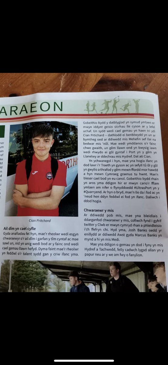 manzpritch's tweet photo. Hanes Cian yn Yr Wylan , dal ati Cian ⚽️ @papurbroYrWylan @CPDPorthmadogFC https://t.co/31tDPBSRma