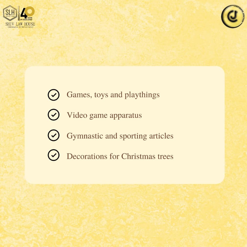 corpjunction's tweet photo. Coming up next is class 28 which consist of Toys and Sporting Goods. Swipe/View to find out more.
#classpost #toys #sportinggoods #trademark #corporatejunction https://t.co/Z70zfjTyWY