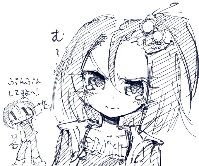 #毎月14日は柳瀬美由紀の日

普段絶対しない表情描いてみたかった('∀`)
悔しがってるような怒ってるようなそんな柳瀬

ラフですまんね 