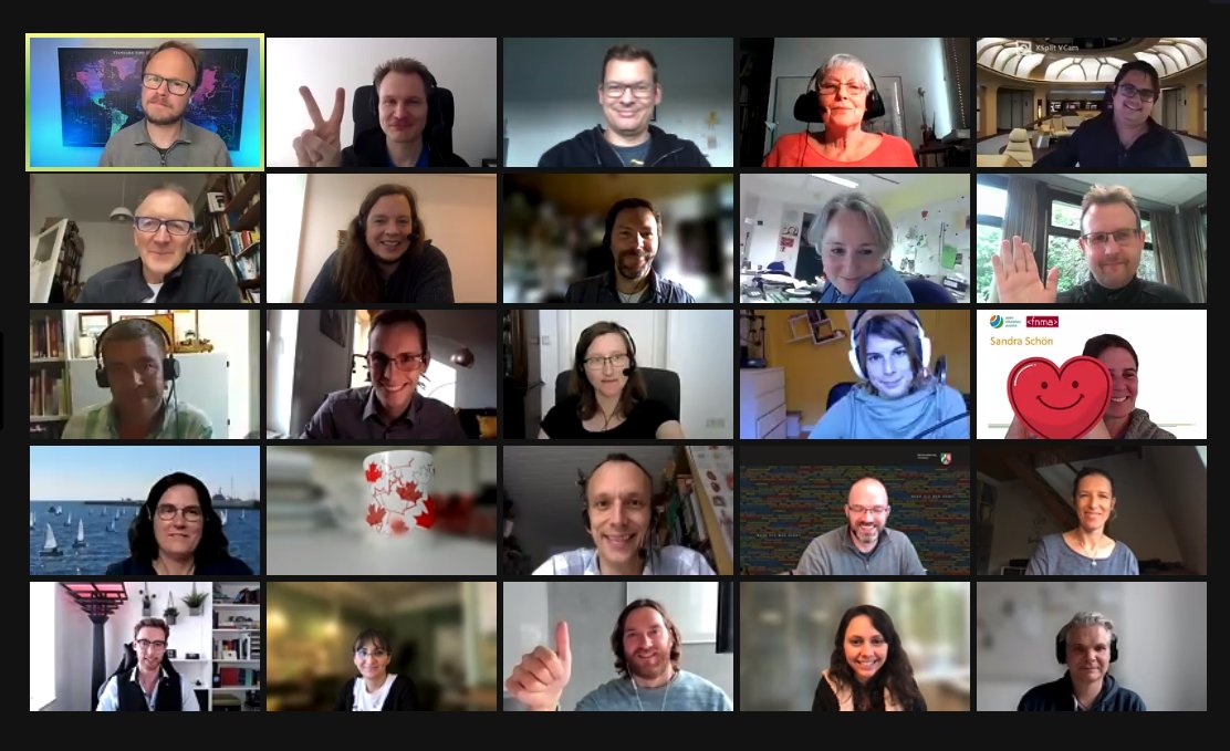 OERcamp's tweet photo. Wir blicken gerne zurück auf das #OERcamp im September 21😊 wer nicht dabei sein konnte, findet im Sessionplan alle Sessions + Dokumentationen 👉 https://t.co/JuviA1trnQ https://t.co/N6WQvF88XO