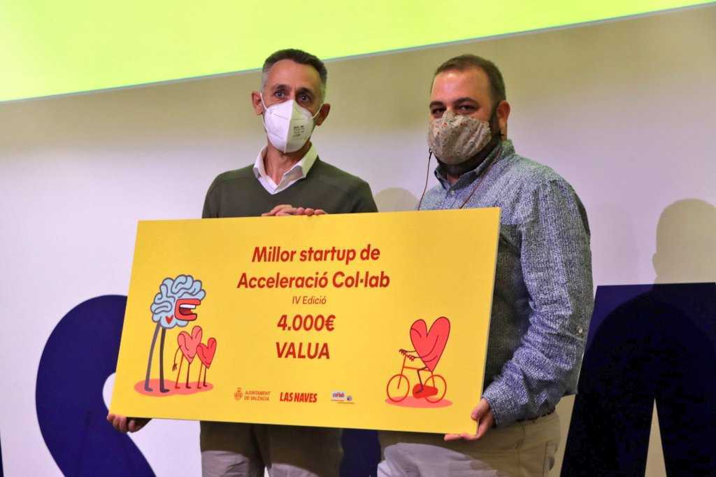 Startup_VLC's tweet photo. 🔛 @valuahub, empresa matriz de nuestro socio @RegalaUnNinot, ha sido galardonada con el Premio a la Mejor #Startup de Aceleración de @LasNavesCOLLAB 

¡Enhorabuena equipo! 🥳🔝 https://t.co/h0uEGlbfDn