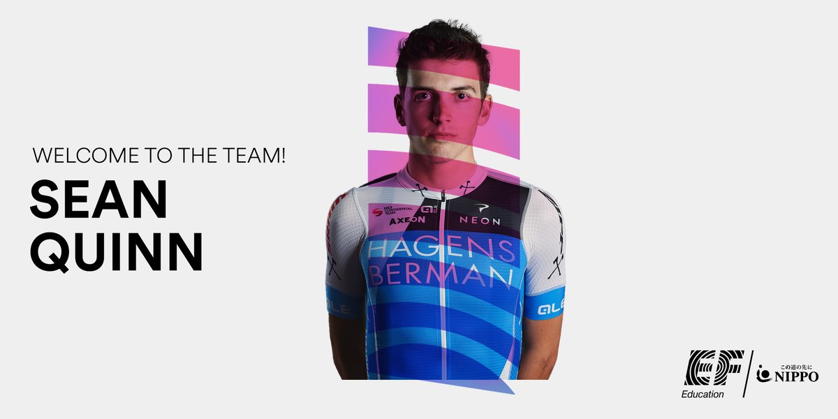 “I like hearing from guys with a lot more experience than me. A lot of veteran riders are on the team and it will be really cool to ride with them and learn from there. 

Join us in welcoming our newest teammate, Sean Quinn! 🇺🇸 🚲 

More here: bit.ly/3AMLfWJ