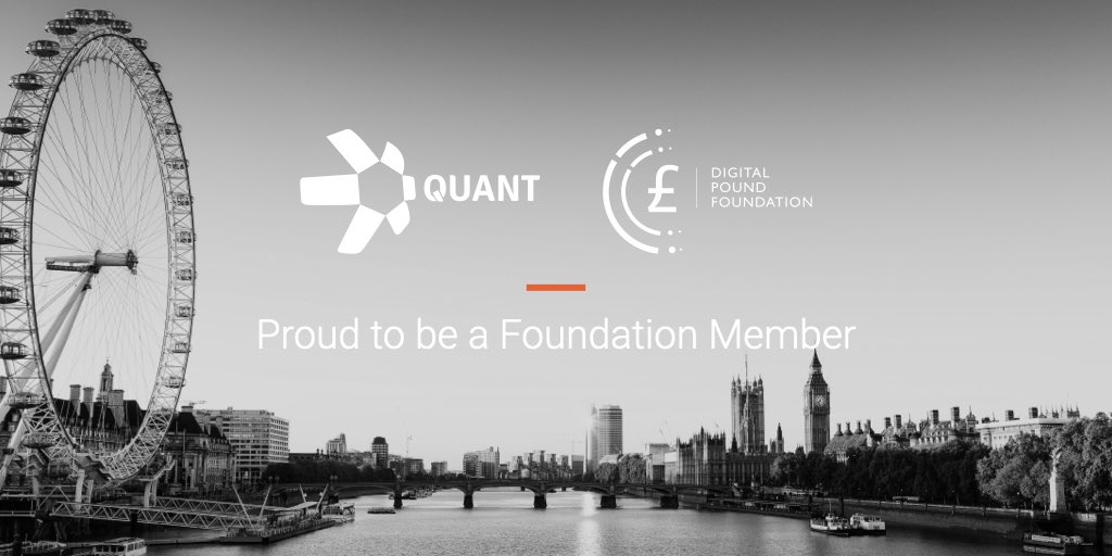 We are proud to have joined the @DigitalPoundFDN and look forward to collaborating towards this new form of money in the UK.

quant.network/pr-announcemen…

#DigitalPoundFoundation <a href="/Ripple/">Ripple</a> @Electroneum @quant_network <a href="/BillonGroup/">Billon</a> <a href="/CGI_Global/">CGI Global</a> @avalancheavax <a href="/AccentureUK/">AccentureUK</a>