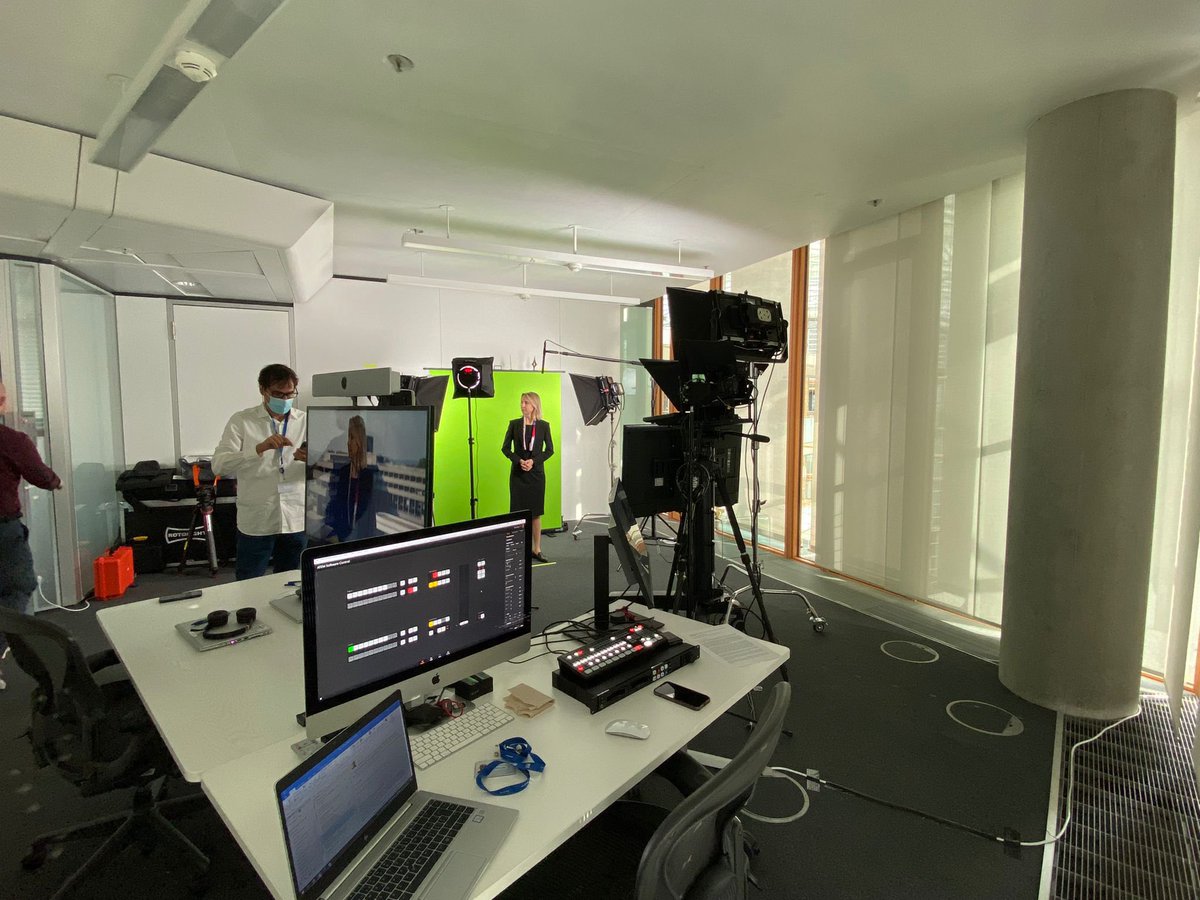 MarcinWolskiEIB's tweet photo. Preparing for #KBKiI. #greentransition topics recorded on #GreenScreen. Coincidence? @EIB @EFCongress @BankPekaoSA @GPW_WSExchange https://t.co/FYr9HvOy7y