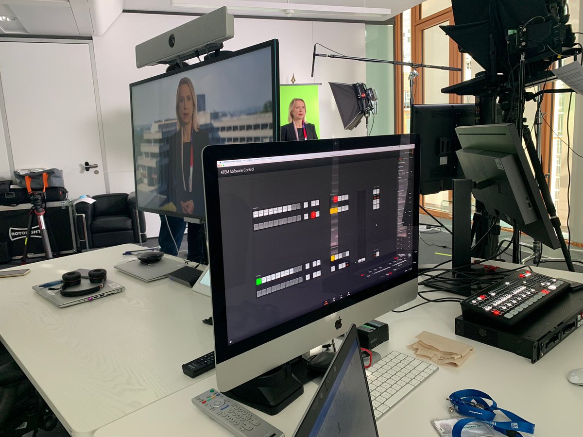 MarcinWolskiEIB's tweet photo. Preparing for #KBKiI. #greentransition topics recorded on #GreenScreen. Coincidence? @EIB @EFCongress @BankPekaoSA @GPW_WSExchange https://t.co/FYr9HvOy7y