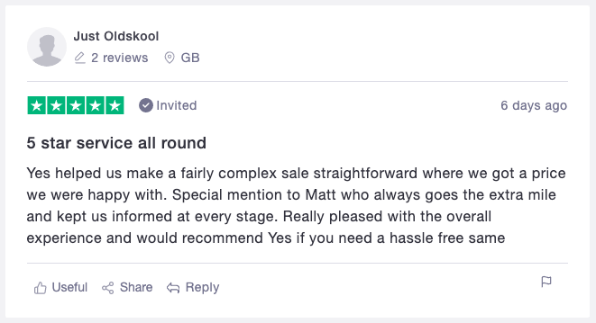 “Making the complex straightforward” 🙌

One of the things I love about what we do as a company is solving those difficult problems… That’s when we really delight our customers, and add massive value for them. 

Love getting reviews like this! ⭐️ #property #homes