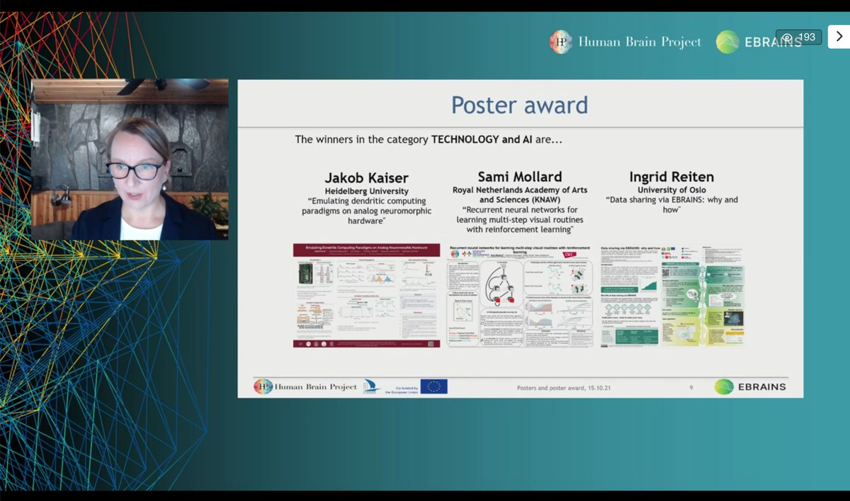 The winners of the poster award in the #technology category are...

🏆 Jakob Kaiser
🏆 Sami Mollard
🏆 Ingrid Reiten

Congratulations to all of you! #HBPSummit