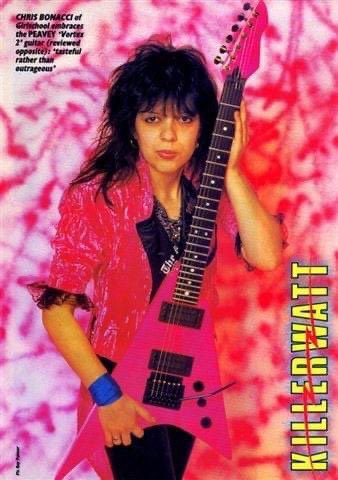 Happy Birthday Cris Bonacci ex-Girlschool! 