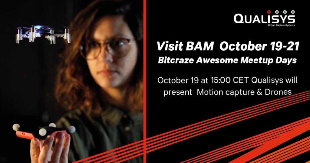 QualisysMocap's tweet image. Don´t miss this! The event is virtual and free. 
Sign up here: bitcraze.io/about/events/b…
#bitcraze #motioncapture #qualisys #crazyflie