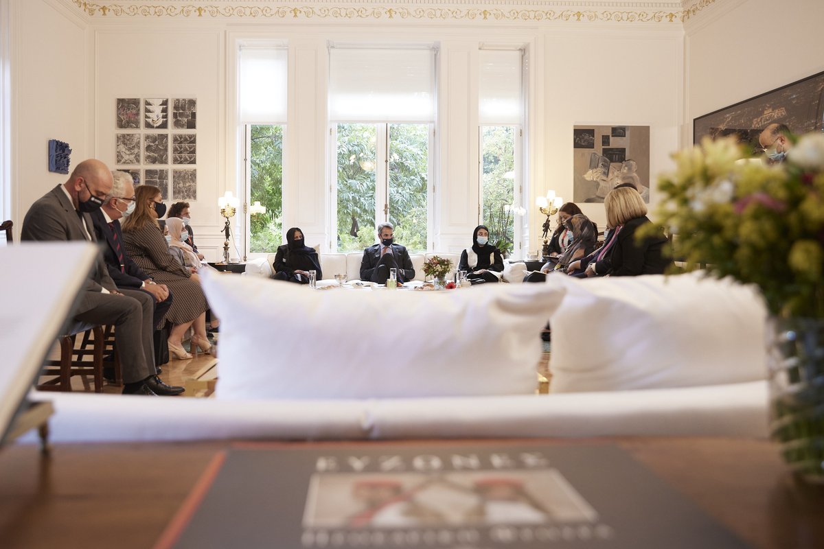 Greece is offering safe passage and temporary accommodation to women that served as parliamentarians and judges in Afghanistan, as well as their relatives. Their lives would otherwise have been threatened by the Taliban. I am very proud of the action we are taking.