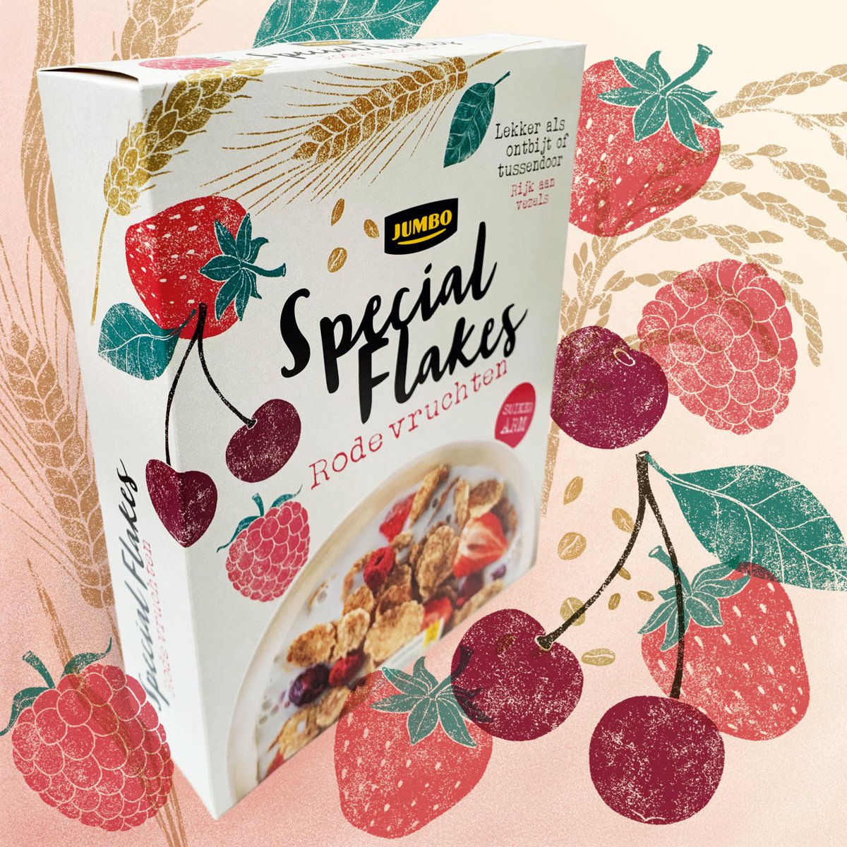 WorkbookArt's tweet photo. #JuliaKerschbaumer's #illustrations for #JumboSupermarket using a #woodcut look &amp; muted color to convey the feel of all #naturalingredients. Rep: @SalzmanArt #illustration #packagingillustration #foodillustration #organic #organicfood #surfacedesign #surfaceillustration https://t.co/fDyozM0nLj