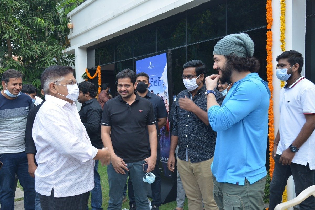 GA2Official's tweet photo. Thank you all for the tremendous response.🤩

#MostEligibleBachelor Blockbuster Celebrations Begins...🔥💫

#MEB 𝐈𝐧 𝐂𝐢𝐧𝐞𝐦𝐚𝐬 𝐍𝐨𝐰!

#AlluAravind @AkhilAkkineni8 @hegdepooja @baskifilmz @GopiSundarOffl #PradeeshMVarma #VasuVarma #BunnyVas @GA2Official @adityamusic https://t.co/pdF6k07mLr