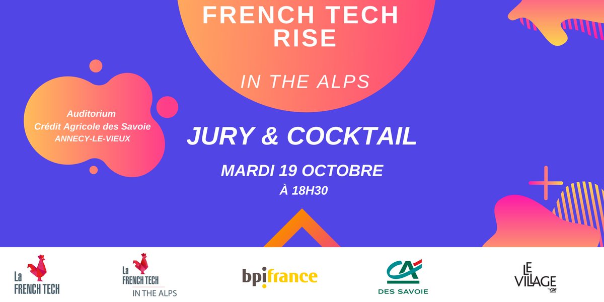[EVENEMENT] French Tech Rise💸
Venez encourager les #startup sélectionnées !
Le <a href="/VillageCASavoie/">Le Village by CA Savoie</a> et le <a href="/CA_Des_Savoie/">CA des Savoie</a>
sont partenaires de la soirée de sélection régionale de 
<a href="/FTAlps/">French Tech in the Alps</a> 
Inscrivez-vous 👉lnkd.in/enin4m7f