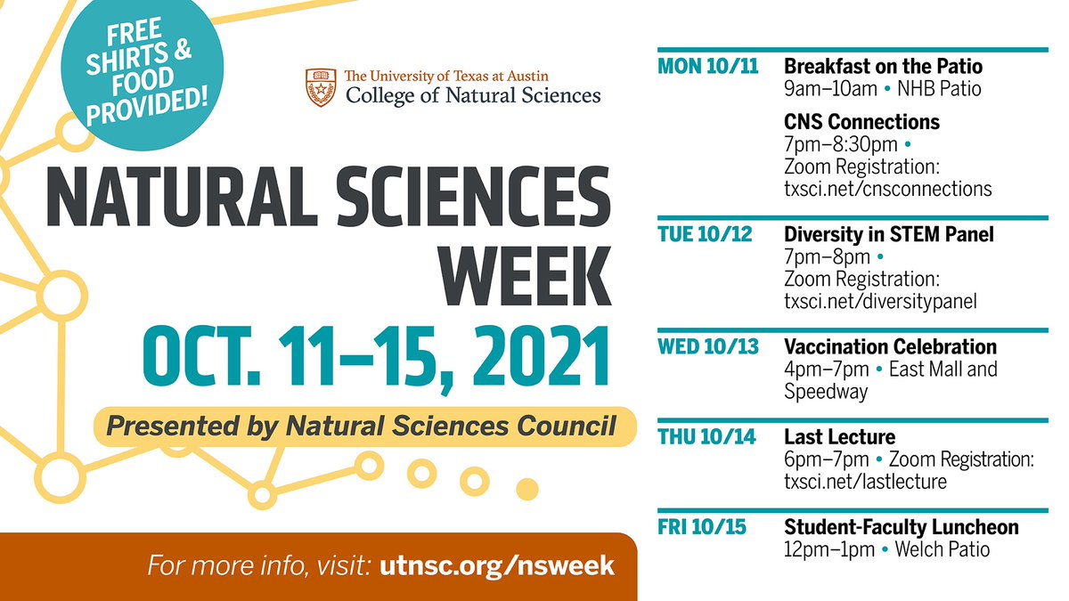mpaadv's tweet image. Last day of #NSWeek.  Come have some scientific fun!  @TexasScience
 @UTorientation