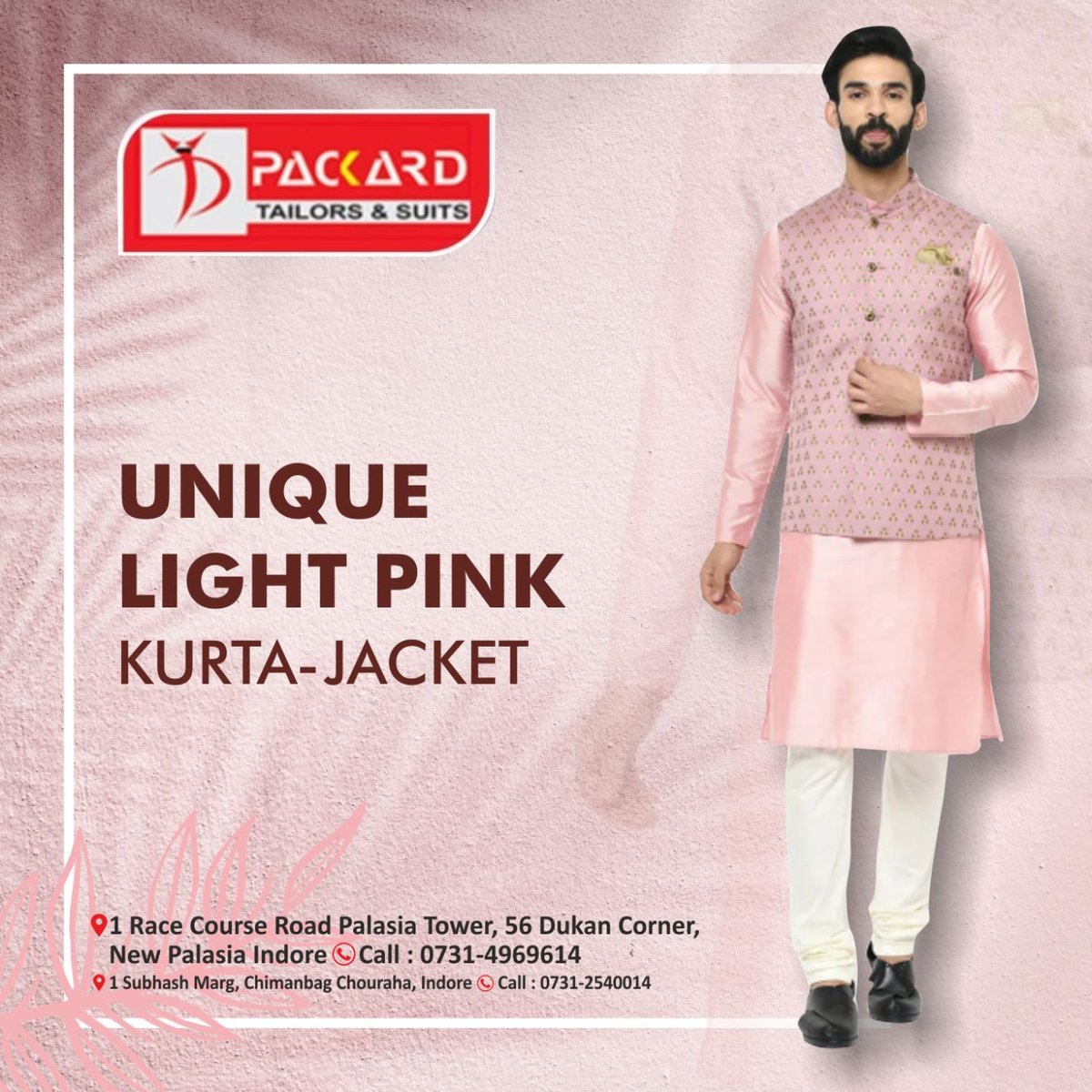 packard_tailor's tweet photo. Being a man, wondering if you should wear pink or not?
Swipe for the answer
#packard  #MensFashion #StyledInManyavar #WeddingCollection #Weddingwear #IndianWedding https://t.co/caXEeLB7Op