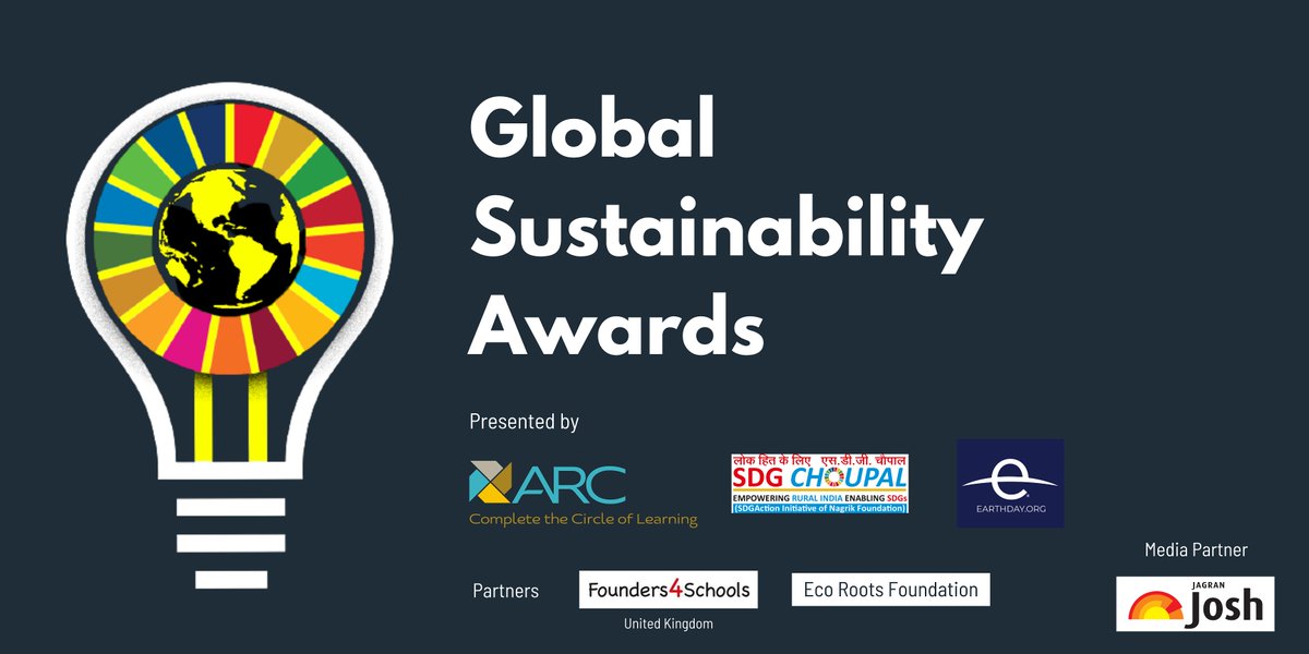 Founders4School's tweet photo. Calling #schools &amp; #educators - Today is the last chance to sign up to the #GlobalSustainabilityAwards. Know any schools working on sustainability in some way? Tell them to take 5 min to apply! https://t.co/5aDw1kvdYY 

@ARCedtech @EARTHday
 #SDGoals #sustainability #school https://t.co/PFbVuq5VWC