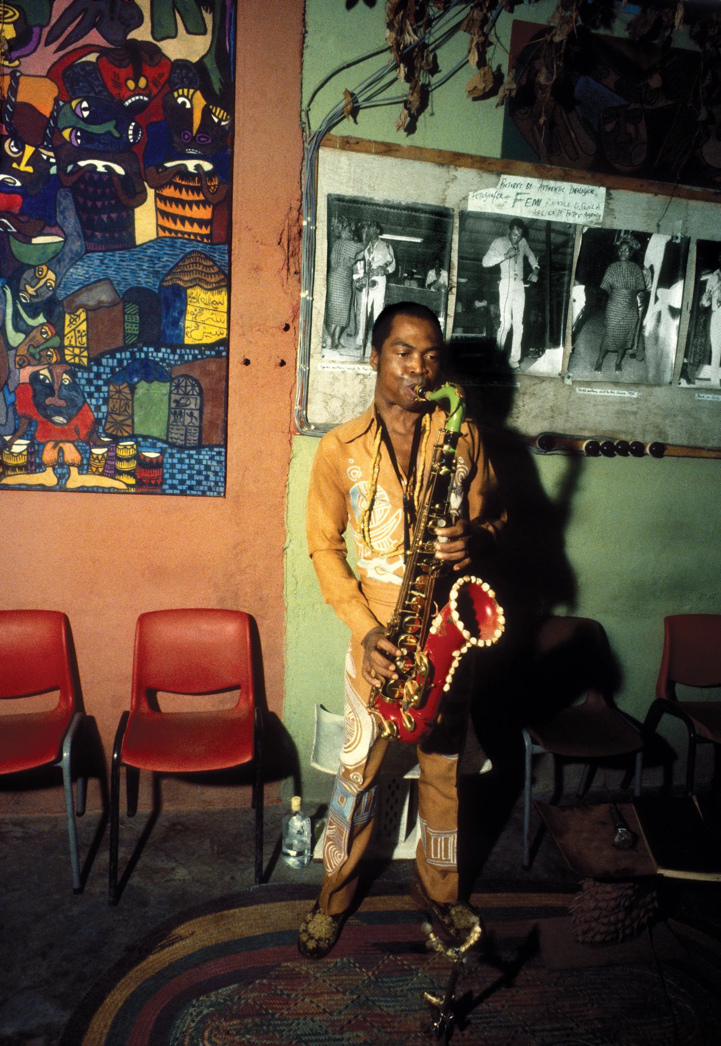 Happy Birthday to musician & activist Fela Kuti. 