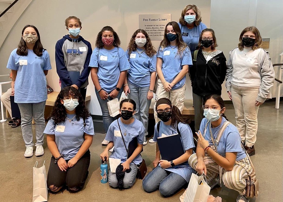 ihmec's tweet photo. As a way for @trinityblazers to share its mission of #empoweringwomen with prospective students, they offered a Girls Empowered Leadership Workshop for 8th grade girls. https://t.co/kmFQZy72tb