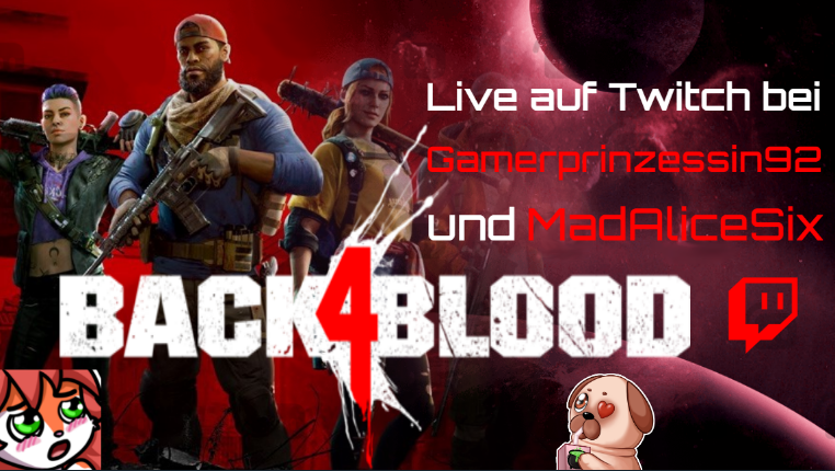 Alice6Mad's tweet photo. Wir spielen gemeinsam mit @Gamerprinzessin den neuen Zombie-Shooter #Back4Blood \o/

Ich bin ziemlich heiß auf das Spiel :o
~~~~~~~~~~~~
Schaut gerne rein auf
https://t.co/KOTFeDTwX5
~~~~~~~~~~~~

#TwitchDE
#Germantwitchsup
#germanstreamer https://t.co/IejUbWa4R4