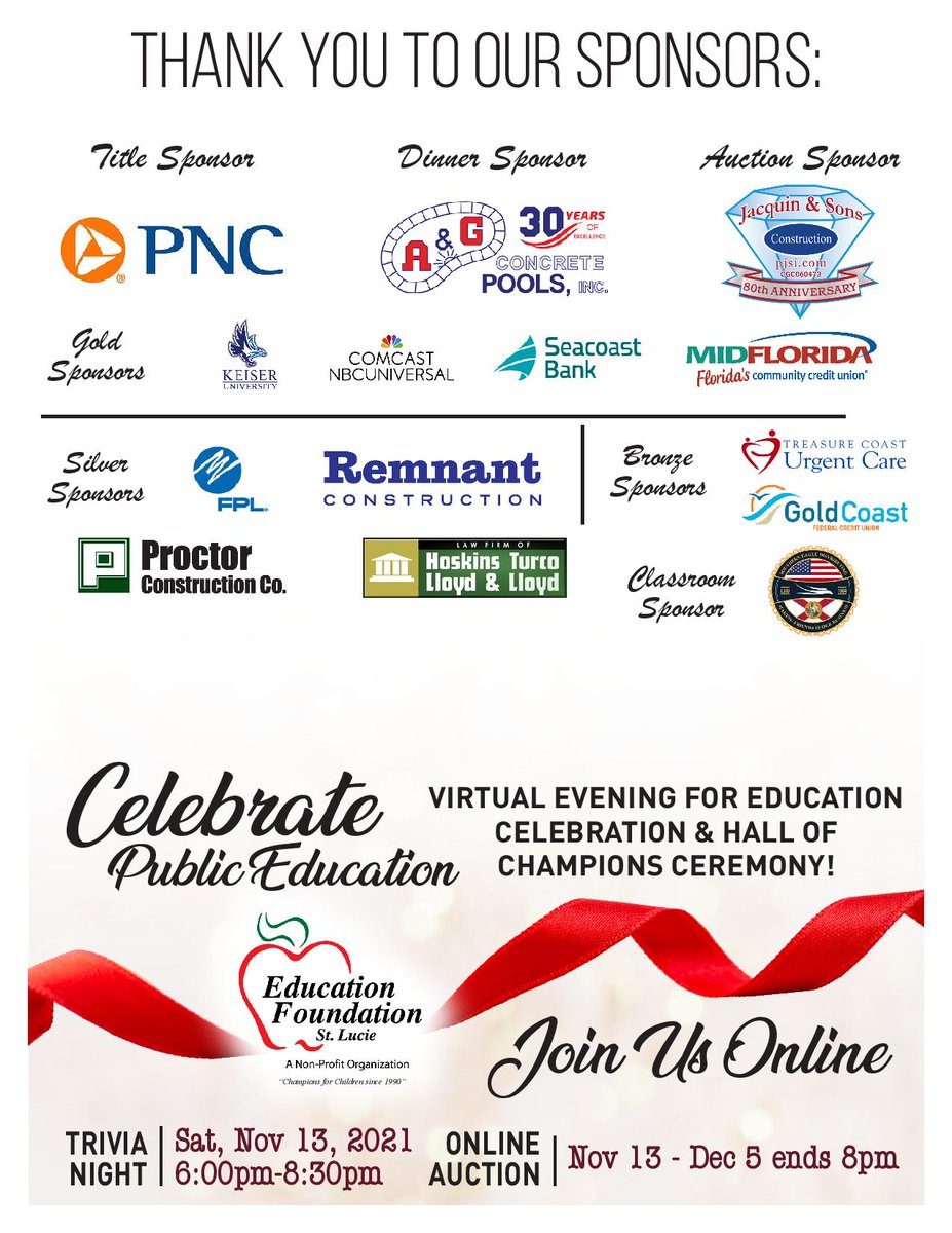 Education Foundation St. Lucie tweet media