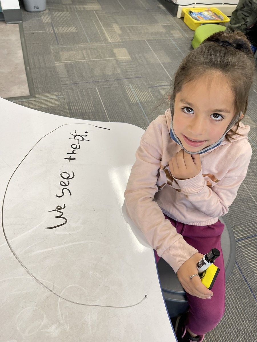 MrsLatekK's tweet photo. Writing sentences 😱 So proud of these kinders for rocking Wonders #scoveel #ssdedu #lateklearners @CrysLaneMiller https://t.co/iuTNDg2POG