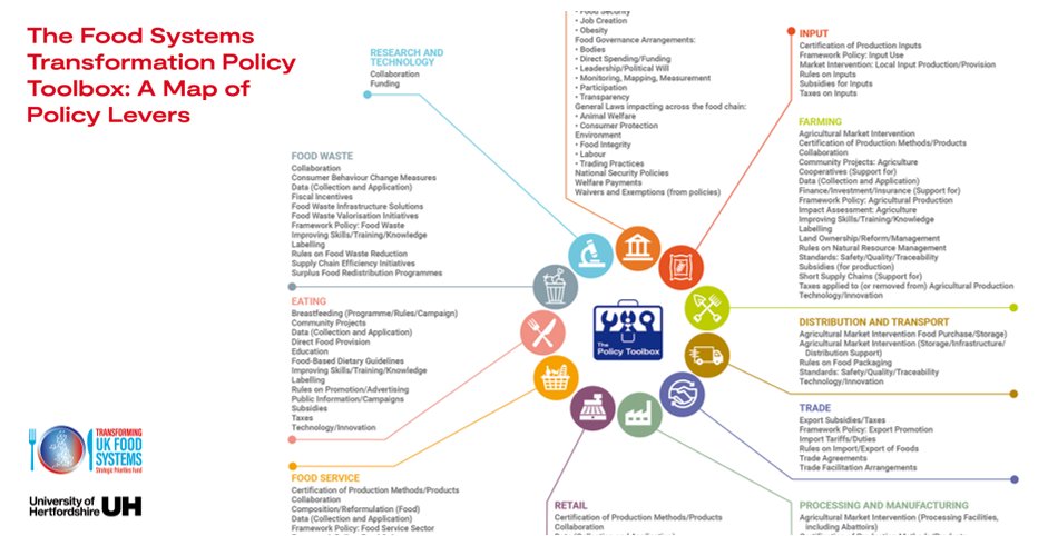 Global Food Security (@foodsecurityuk) on Twitter photo 📢NEW report mapping policy levers and providing a toolbox to support cross-system conversations, research and action from our Transforming UK Food Systems SPF programme. <a href="/thefoodrules/">Kelly Parsons</a> <a href="/UniofHerts/">University of Hertfordshire</a> #WorldFoodDay #Foodsystems #foodpolicy #publicprocurement foodsecurity.ac.uk/research/foods… 📢NEW report mapping policy levers and providing a toolbox to support cross-system conversations, research and action from our Transforming UK Food Systems SPF programme. <a href="/thefoodrules/">Kelly Parsons</a> <a href="/UniofHerts/">University of Hertfordshire</a> #WorldFoodDay #Foodsystems #foodpolicy #publicprocurement foodsecurity.ac.uk/research/foods…