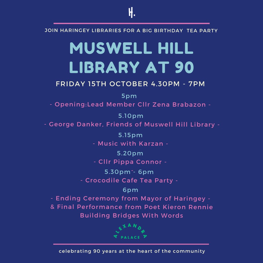 Full lineup for this afternoon. See you there!