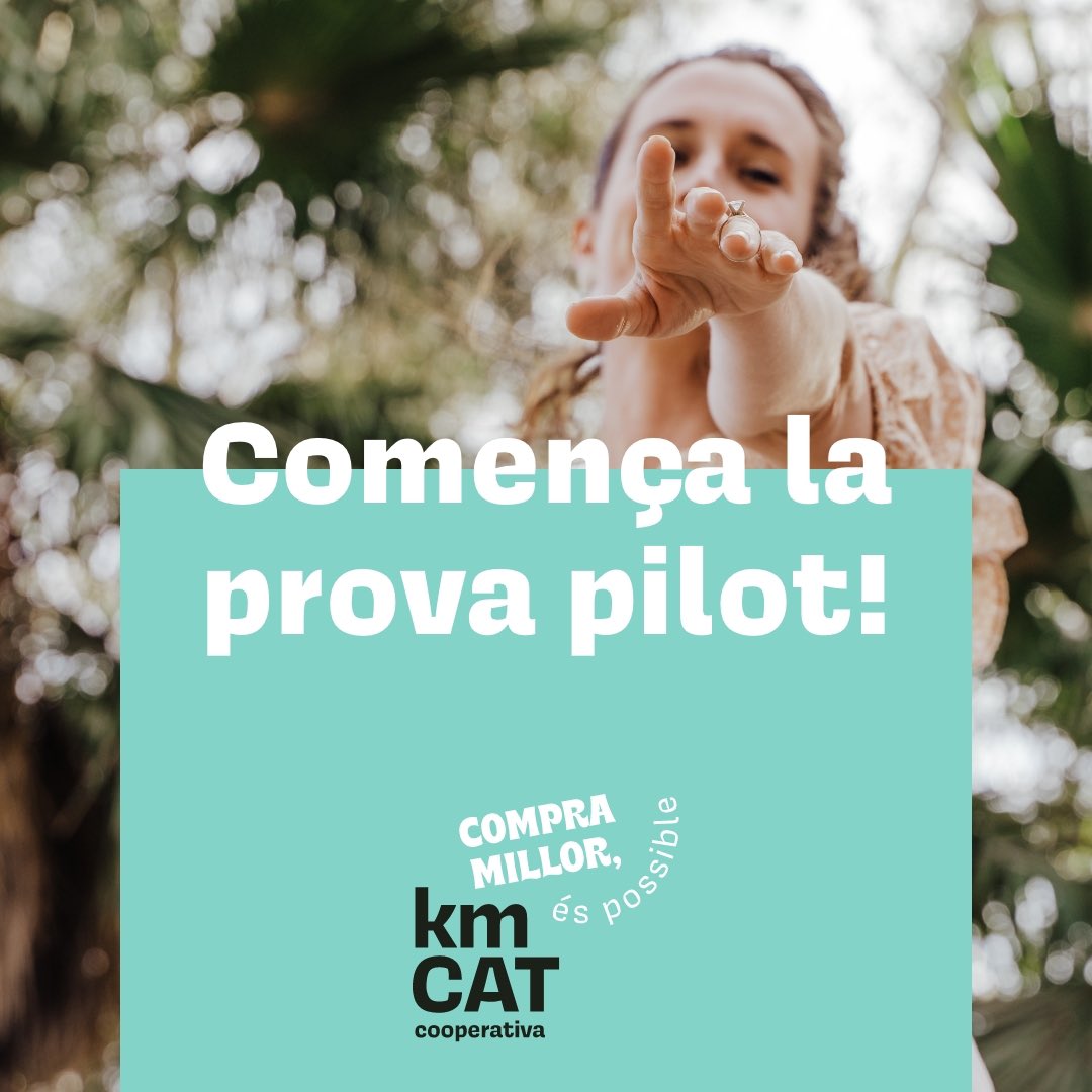 🤩 Una selecció de proveïdors comencen a pujar els seus productes a kmCAT per començar la prova pilot amb un grup limitat de cent consumidors. 

🤝 Conjuntament, podran viure en primera persona com és Mercat Obert amb l'objectiu de construir entre tots la millor versió possible.