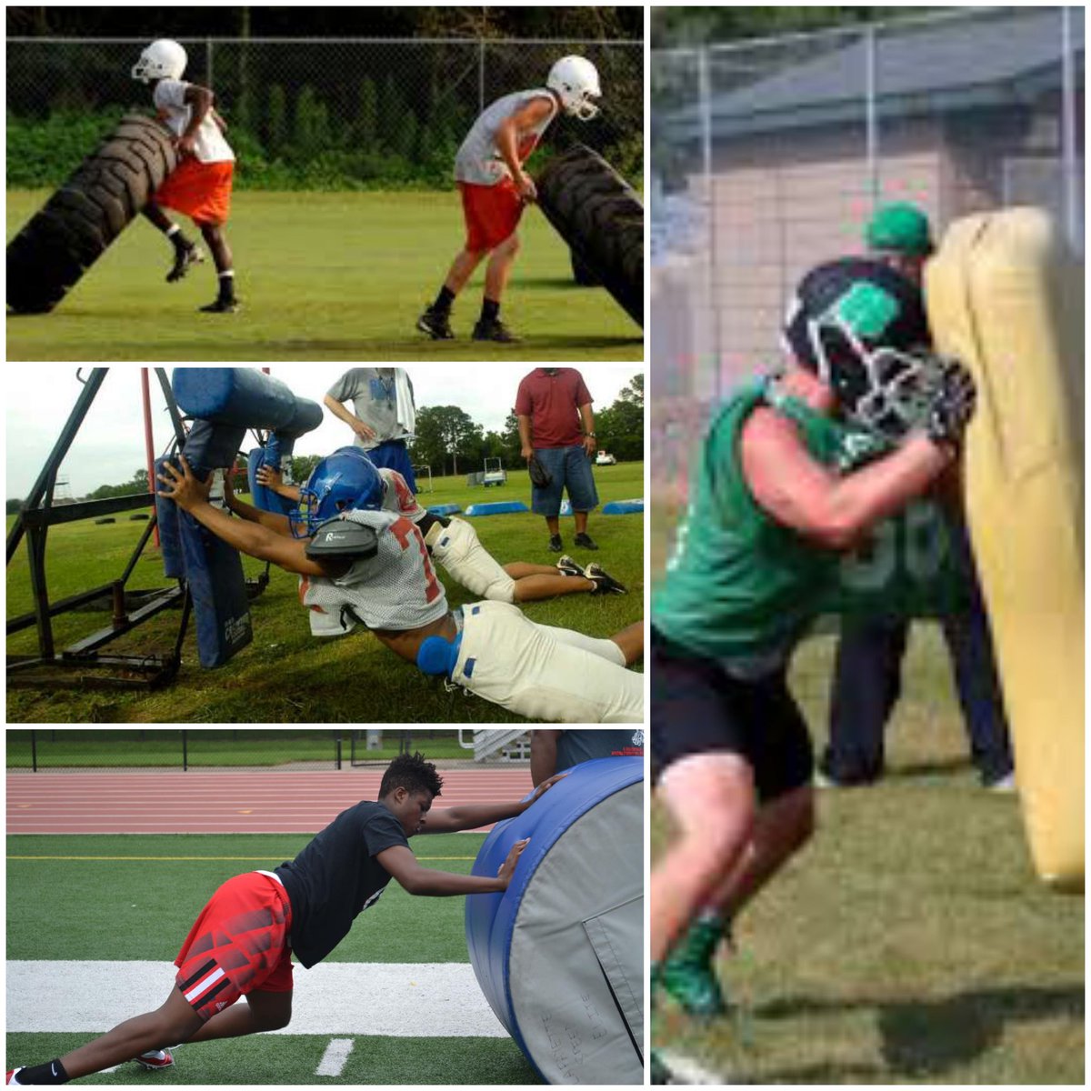 englishpwrdrive's tweet photo. What you practice shows up on the field. Which of these do you want? #PowerDrive #theeast #dlineplay #olineplay #footballdrills https://t.co/uvyM7aEcCD