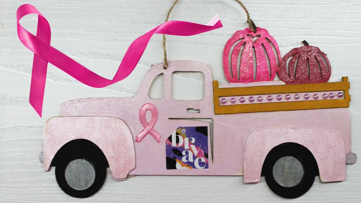 Pink Truck and Pink Pumpkins #HeyMaaaHey youtu.be/InydilukzTQ