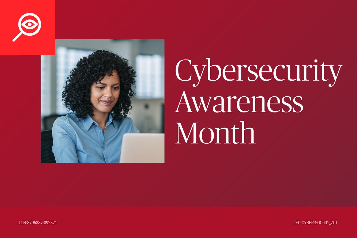 dean_rase's tweet photo. #CyberSecurityAwarenessMonth is the opportune time to learn more about what you can do to #BeCyberSmart https://t.co/Ivcd0rL909 https://t.co/MSWNzOIE1g