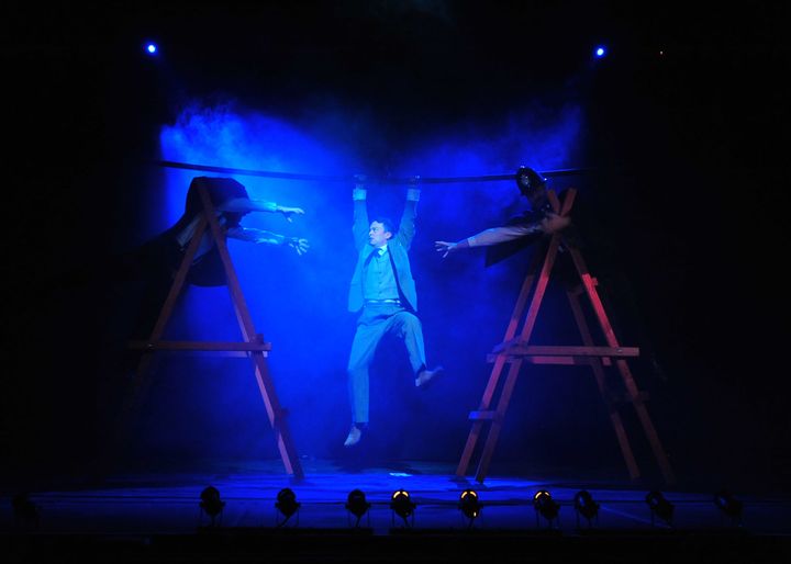 CheltPlayhouse's tweet image. Three chances left to see THE 39 STEPS from @codsonline - tonight at 19.45, tomorrow at 14.30 and 19.45.