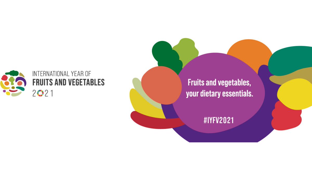 Happy World Fruit and Vegetables Day! How do you #CelebrateFresh this #IYFV2021? #WFVD
