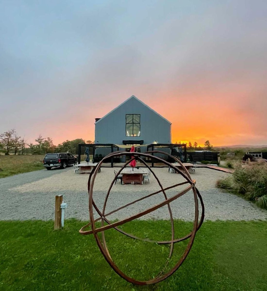 We love a Clarksburg sunrise! Good morning <a href="/SpyCider/">Spy Cider House & Distillery</a> 🌞