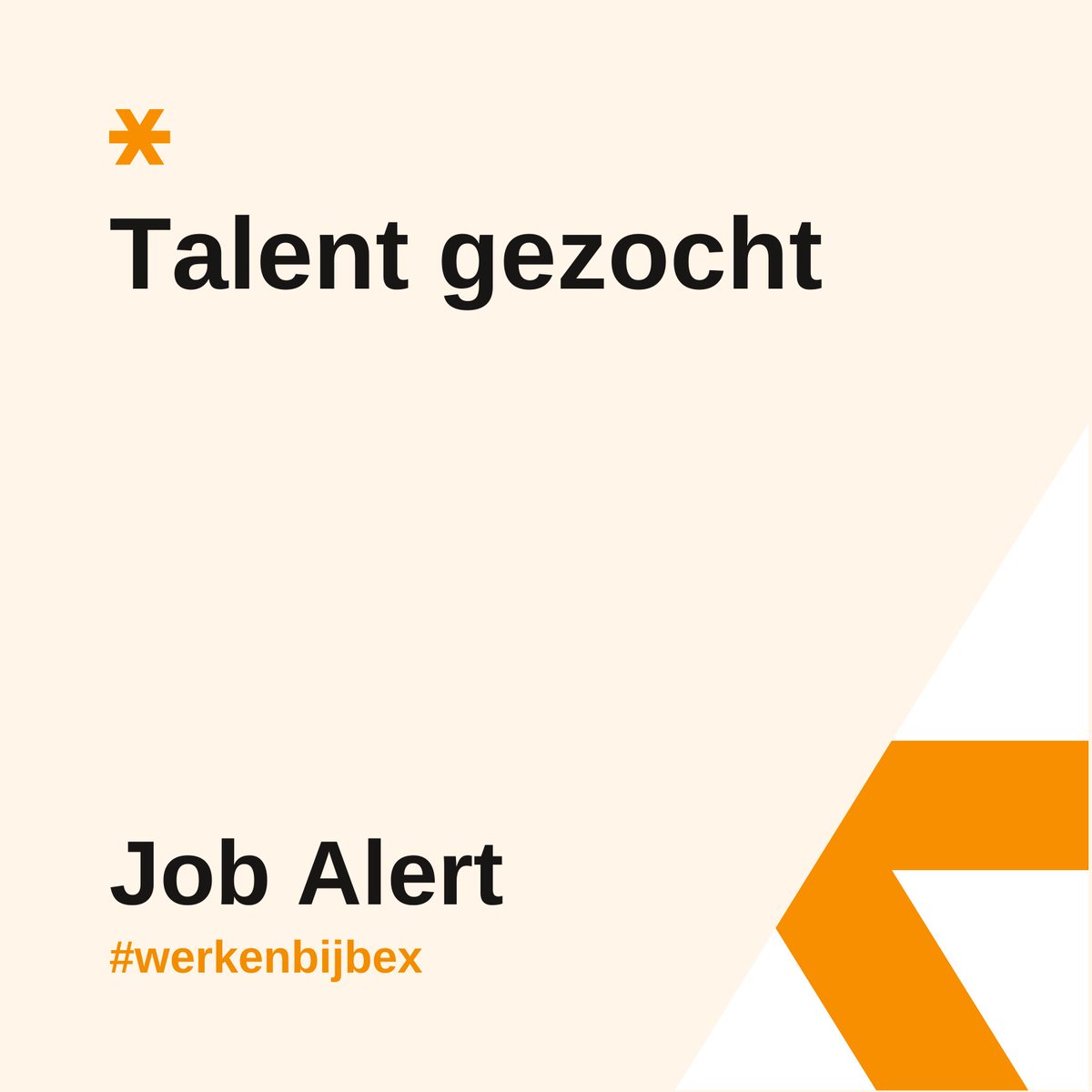 Bexcommunicatie's tweet photo. Ben jij gezond nieuwsgierig en kritisch? En zit je boordevol ambities? Dan zou je wel eens goed bij Bex* kunnen passen.
Kijk op: https://t.co/HPe6di2Hrm
#vacatures #projectmanager #teamleider #adviseur #copywriter #receptioniste #werkenbijbex
@Logeion @HRCommunicatie https://t.co/n47aH9ANsS