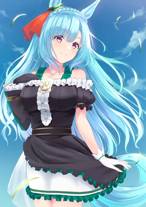 #ウマ娘 
#メジロアルダン 
アルダンちゃん! 