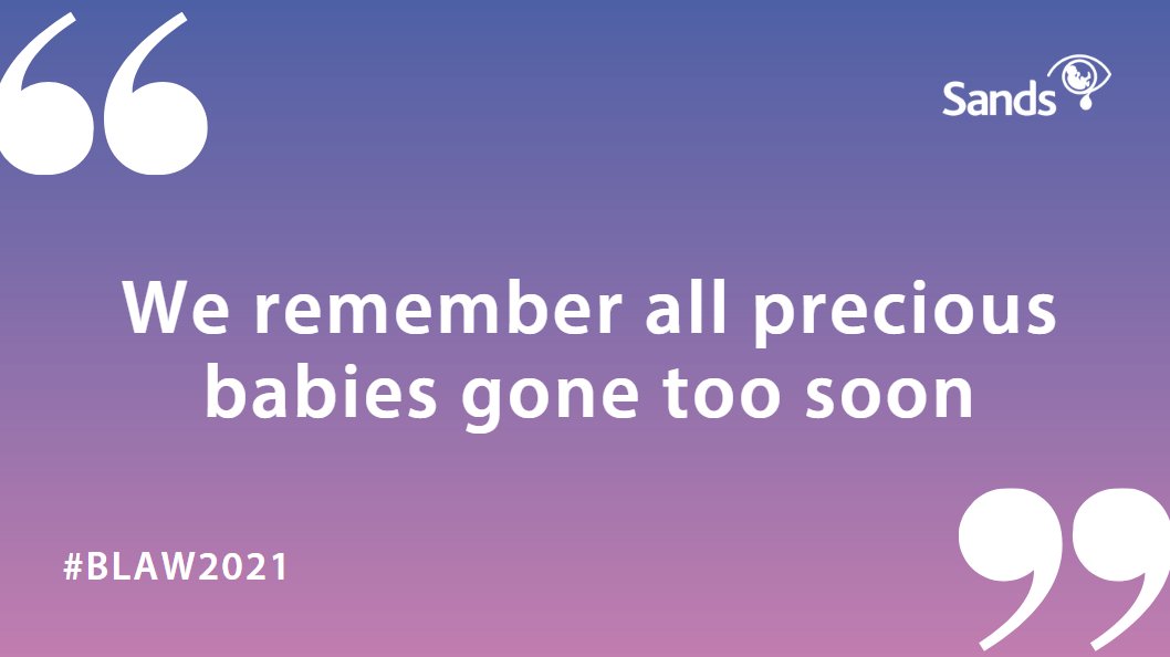 Saying baby's name, writing a birthday or due date card or including them in a family greeting can make a big difference to a parent’s wellbeing in their grief.

Remember all babies gone to soon in our #WaveOfLight tonight at 7pm 💙🧡

#BLAW2021 #BLAW #BabyLossAwarenessWeek
