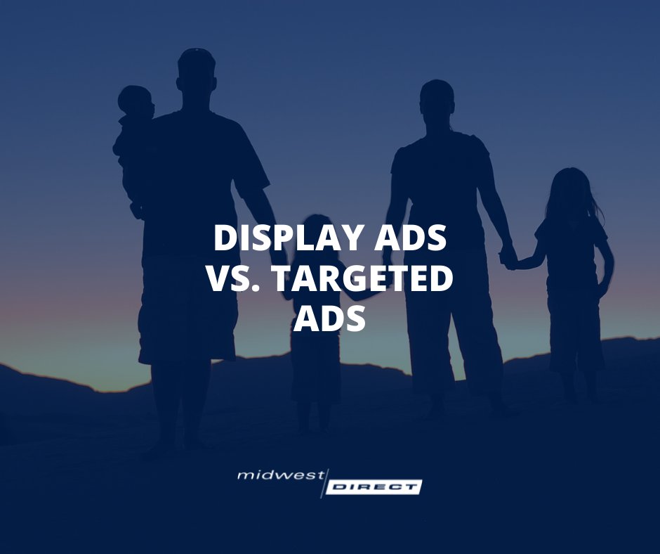 MW_Direct's tweet image. Targeted Display Ads are a tool available in the Display Ad space.  While targeted ad campaigns are smaller than most traditional display campaigns, they are more precise, generally yielding a better ROI. For more info, visit: ow.ly/nT9H50GqU4e #advertising #midwestdirect