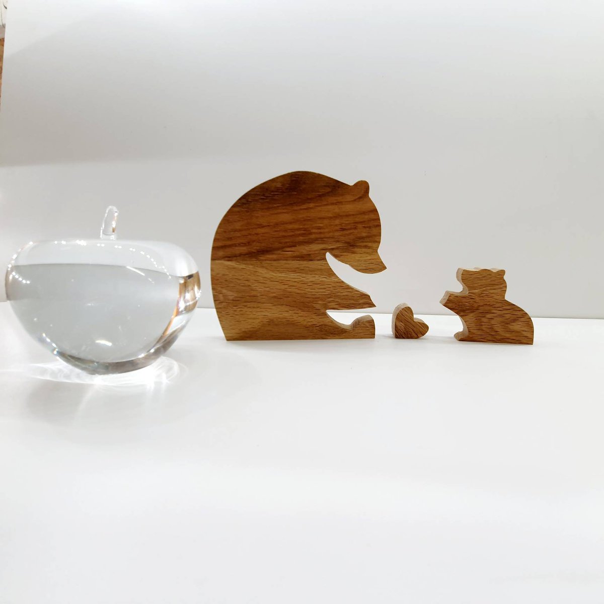 BarnMiddle's tweet image. Oak Bear Puzzle tuppu.net/b8a5dc49  #LoversGift
