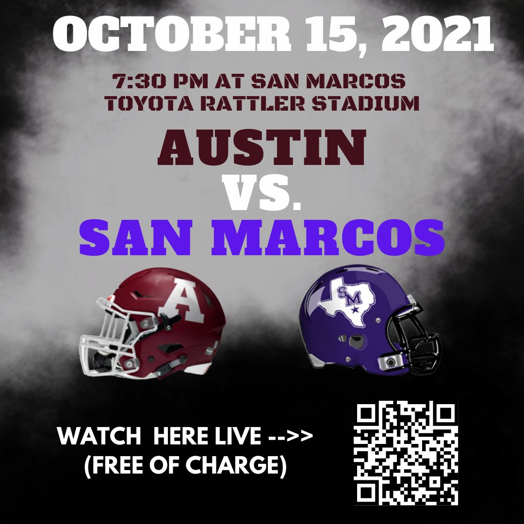 #FridayNightLights SR SZN-@ Rattler Stadium vs. San Marcos! #LoyalForever #txhsfb 
<a href="/AustinMaroonFB/">Austin High Football</a>  Game: meridix.com/event/200740
<a href="/Esaulopez21/">Esau Lopez</a> <a href="/ZachMercado3/">Zach Mercado</a> <a href="/jaxonrush7/">jaxon rush</a> <a href="/Realrickroll57/">Ricky DeLeon</a> <a href="/CimbalaDylan/">Dylan Cimbala</a> <a href="/DiegoTRosales/">Diego Rosales</a>
<a href="/HerdHolland/">Herd Holland</a> <a href="/andrewmosser11/">Andrew Mosser</a> <a href="/colten_molak/">Colten Molak</a> <a href="/13reng/">Lorenzo</a> <a href="/CaysonHamilton/">Cayson Hamilton</a>