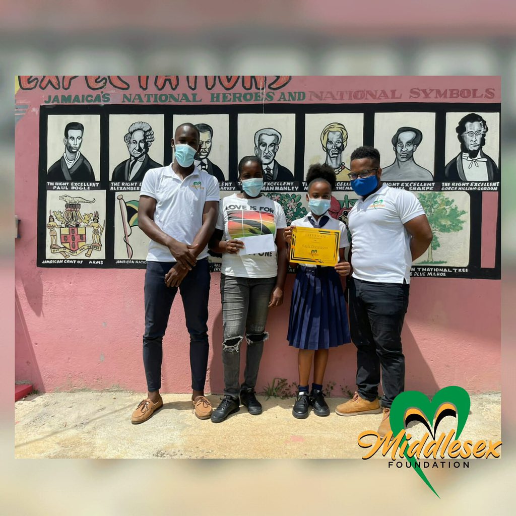 MiddlesexFound1's tweet photo. In this chapter of our MAYS initiative we were also able to give care packages to ten students from each primary school. This was a great addition to the initiative. We will now shuffle the deck &amp; see which parish will surface as our start for the second stage of MAYS initiative. https://t.co/0LoZWBbaLF