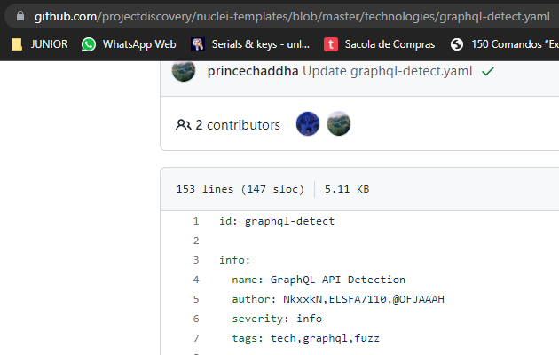 ofjaaah's tweet image. github.com/projectdiscove…

My Graphql list has passed the @NucleiTemplates  . Thanks, and good recons. 😎

#bugbounty #recons
