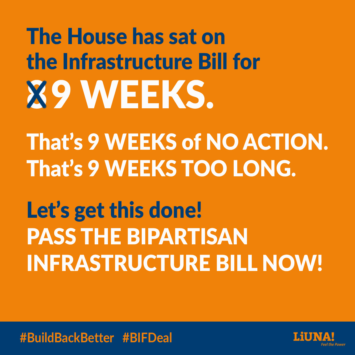 Our nations infrastructure cannot wait! #LIUNA members have been waiting for an #infrastructurebill like the #BIFDeal for over a DECADE. Get it done!  #LIUNABuilds #BIFDeal #USProgressives