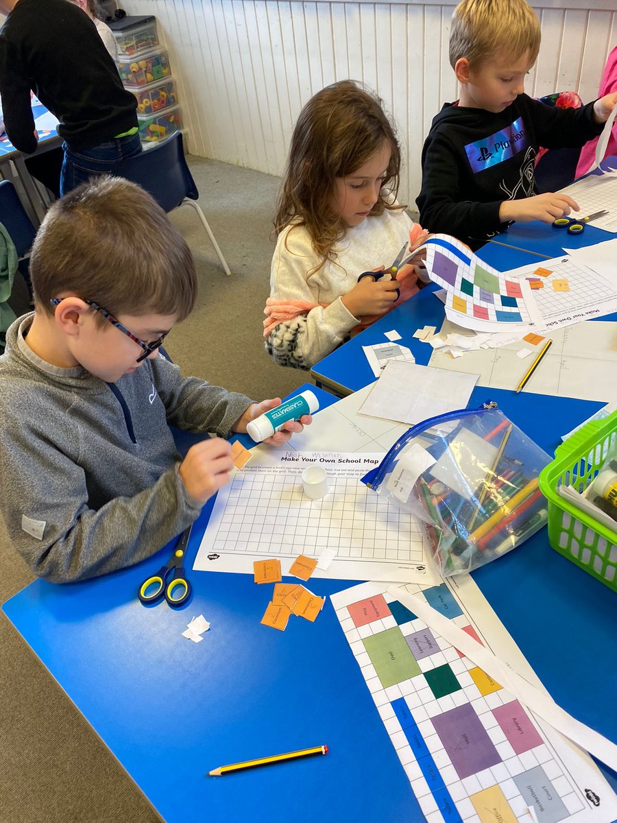 StAndrewsFraser's tweet photo. P3S has been learning about maps and had fun today making a map of our school.  They walked round the building and chose the items they needed to put on their maps. https://t.co/GhlDREBu9O