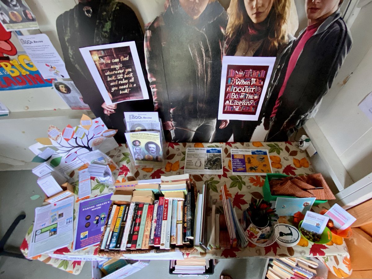 #Barnstable #Libraries rockin' the Hyannis #ArtShanties every weekend this month!!
 Come "check it out" 😉
#HyArts #Library #Reading