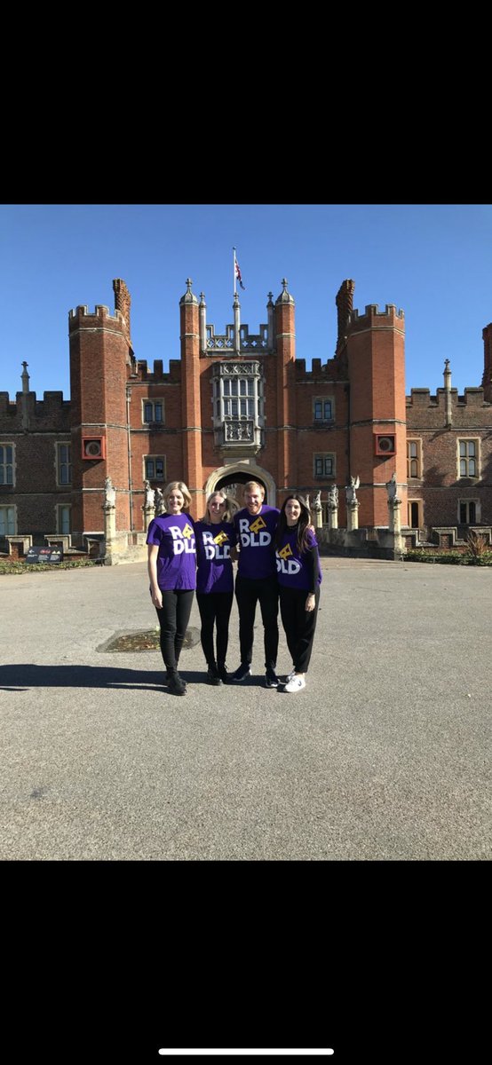 Just four friends raising awareness of Developmental Language Disorder💜💛which impacts on average 2 children in every class of 30! @RADLDcam @SurreySLTteam #DevLangDis #ThinkLanguage #ThinkDLD